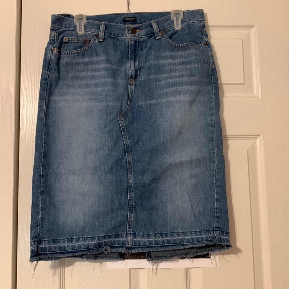 American Eagle jean skirt!